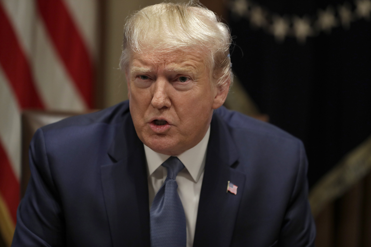 US President Donald Trump (AP-Yonhap)