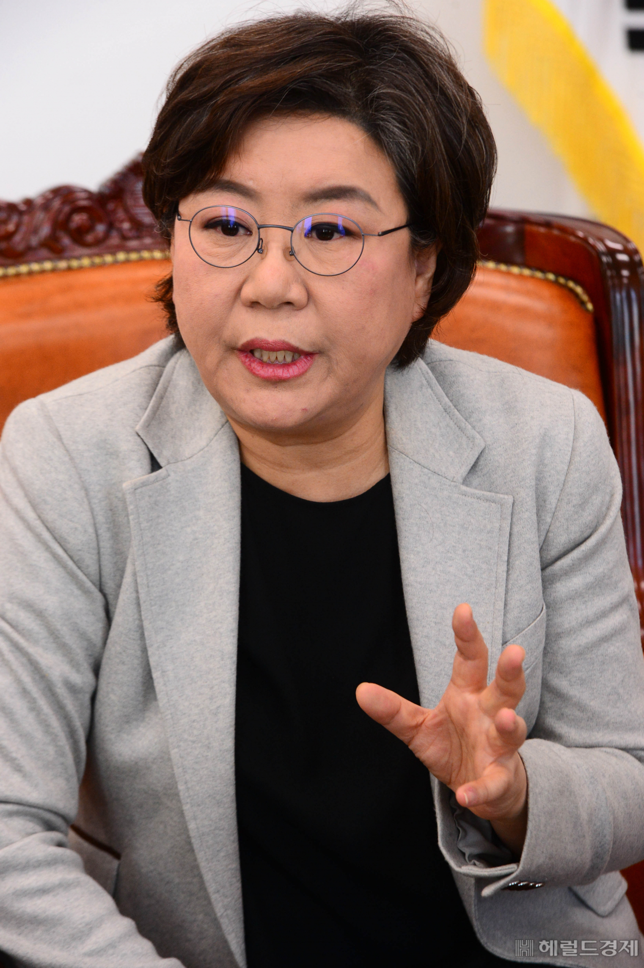 [헤럴드경제=박해묵 기자] 이혜훈 바른미래당 의원이 19일 오전 국회에서 본지와 인터뷰를 가지고 있다.