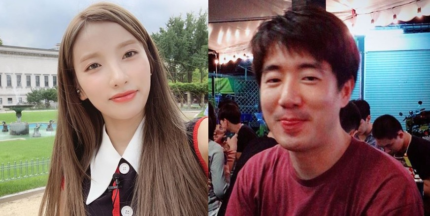 걸그룹 레인보우 출신 가수 겸 방송인 지숙(왼쪽)과 프로그래머 이두희. [지숙·이두희 인스타그램 캡처]