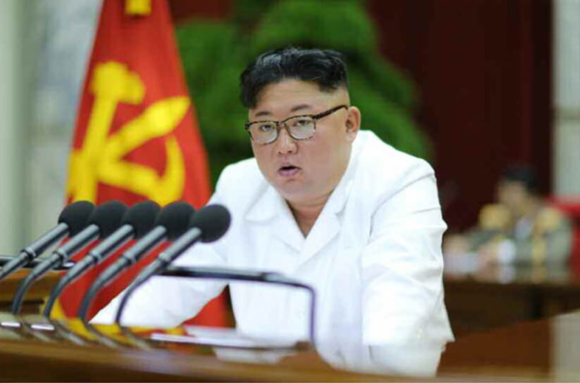북한 노동당 기관지 노동신문은 30일 전날 당 중앙위원회 제7기 제5차 전원회의 2일차 회의가 이어졌다면서 전원회의는 계속된다며 이례적인 3일차 회의를 예고했다. 김정은 국무위원장이 전원회의를 주재하고 있다. [헤럴드DB]