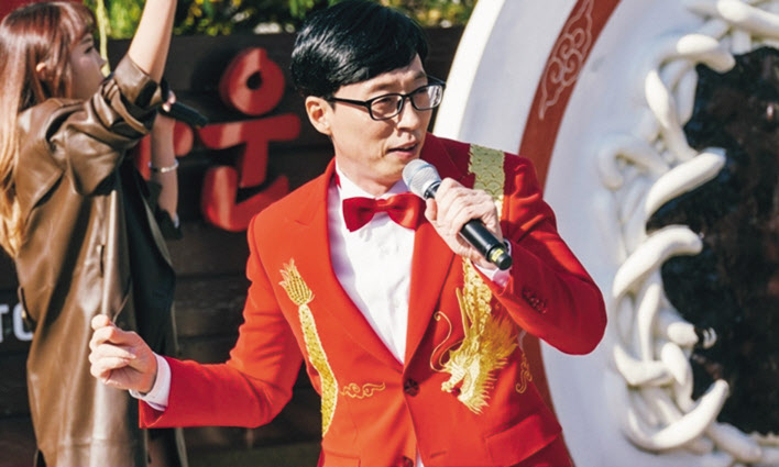 MBC ‘놀면 뭐하니?’를 통해 태어난 유재석의 제2의 자아 유산슬은 ‘합정역 5번 출구’, ‘사랑의 재개발’을 통해 트로트 가수로 인기몰이 중이다.
