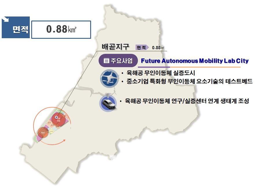 시흥 배곧지구 주요사업. [시흥시]