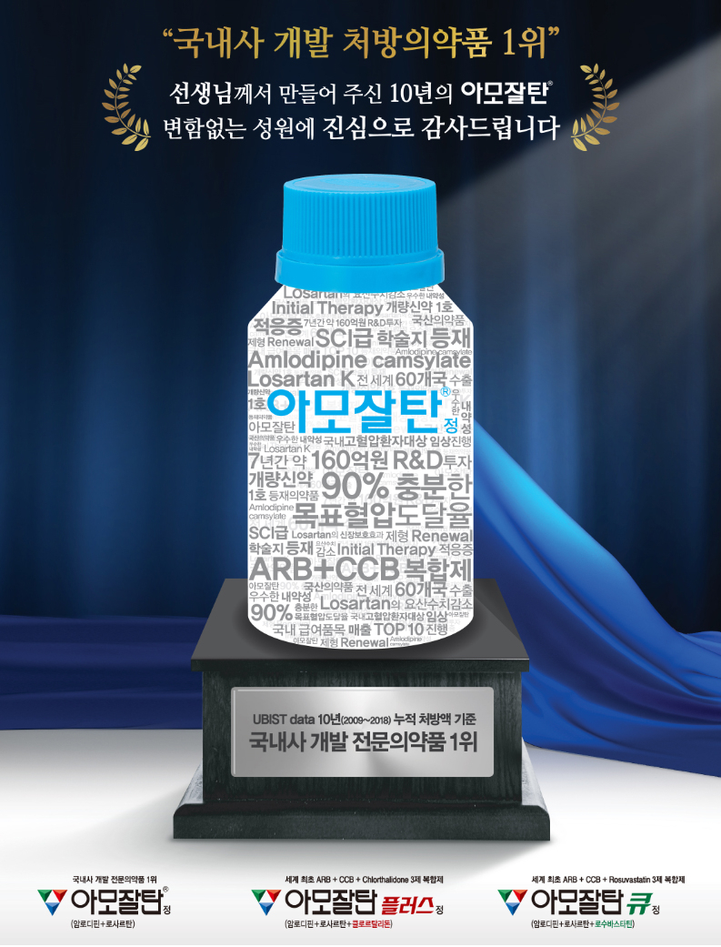 아모잘탄패밀리. 한미약품 제공