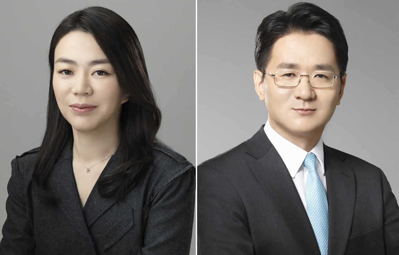 왼쪽부터 조현아 전 대한항공 부사장과 동생 조원태 한진그룹 회장. [연합]