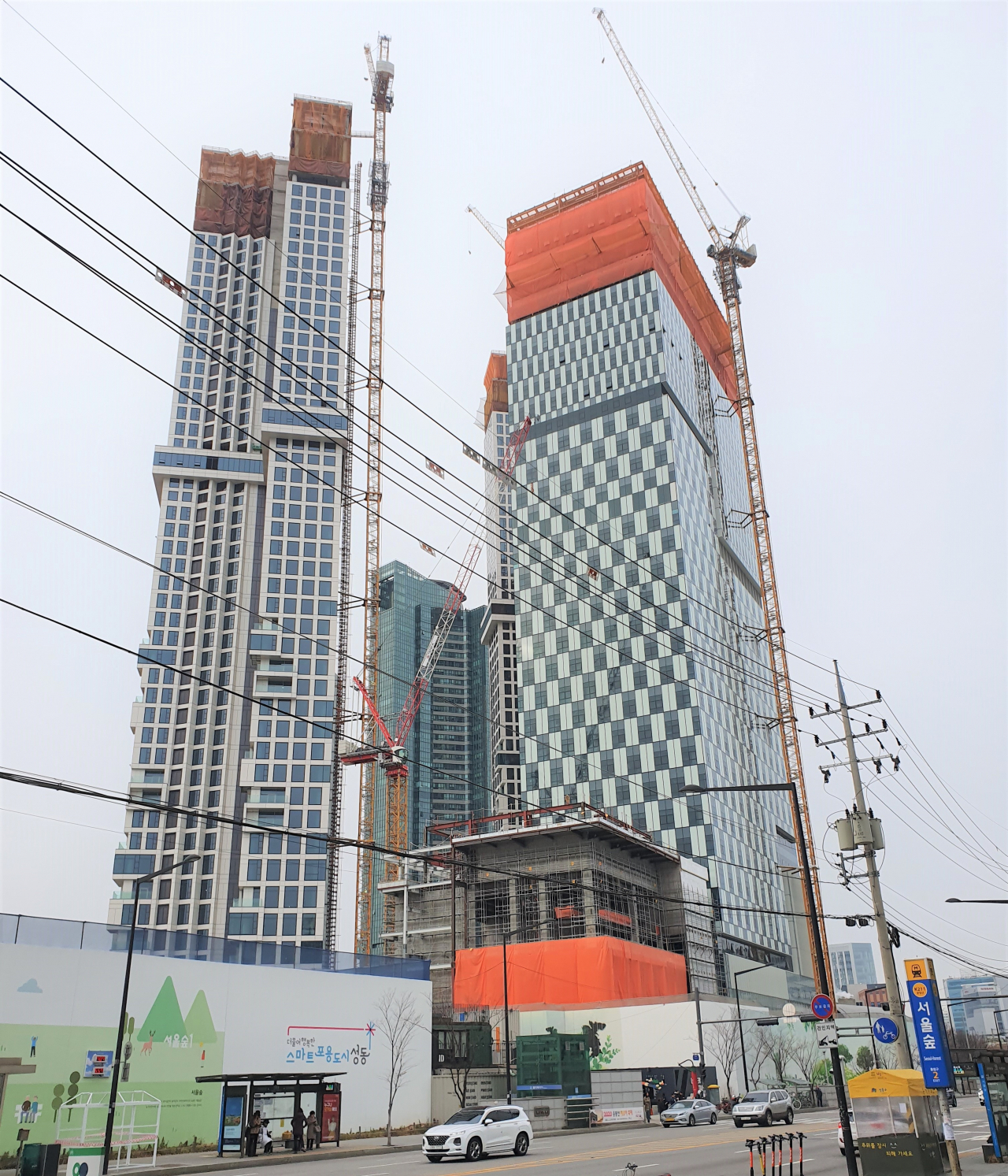서울 성동구 성수동 아크로 서울포레스트 [사진=민상식 기자]