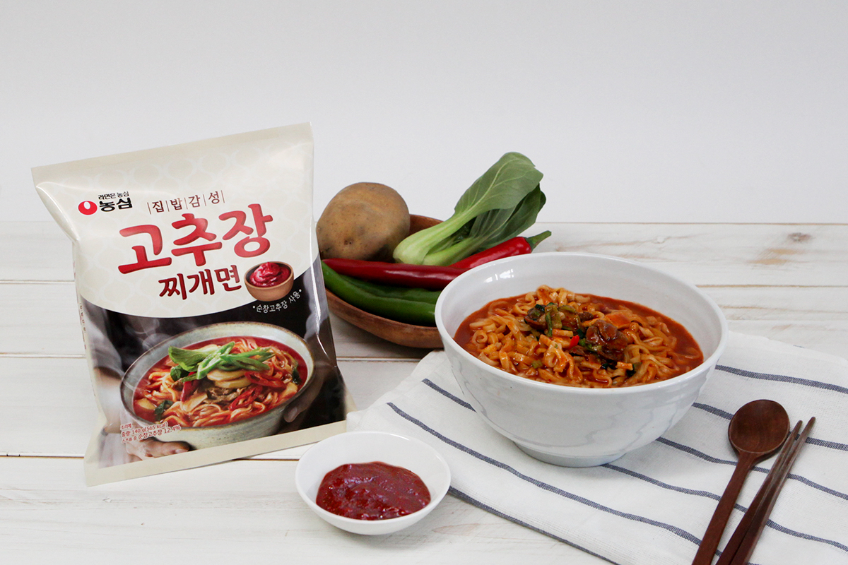 '집밥감성 고추장찌개면' 제품 이미지 [제공=농심]