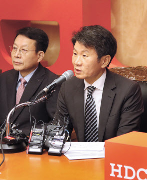 정몽규 HDC그룹 회장