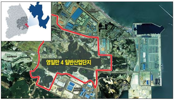 포항 영일만4 일반산업단지 위치 [GS건설 제공]