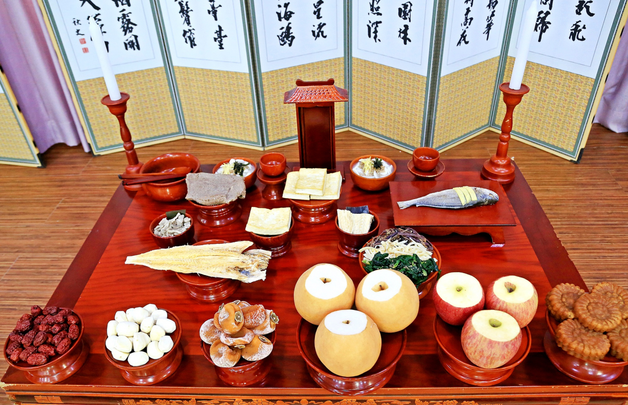 설 간소화 차례상 [aT 제공]