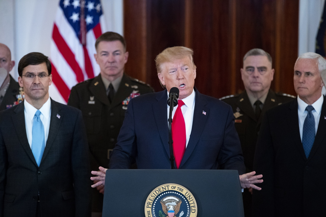 US President Donald Trump (EPA-Yonhap)
