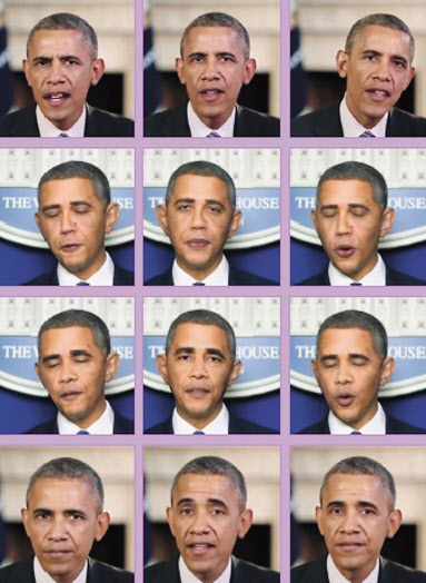 딥페이크(deepfake) 기술을 통해 만들어낸 버락 오바마 전 미국 대통령의 모습.[한국인공지능윤리협회]