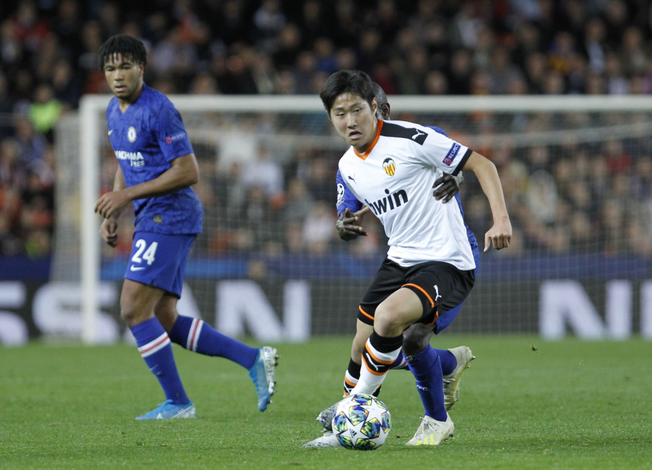 축구 선수 이강인. [AP]