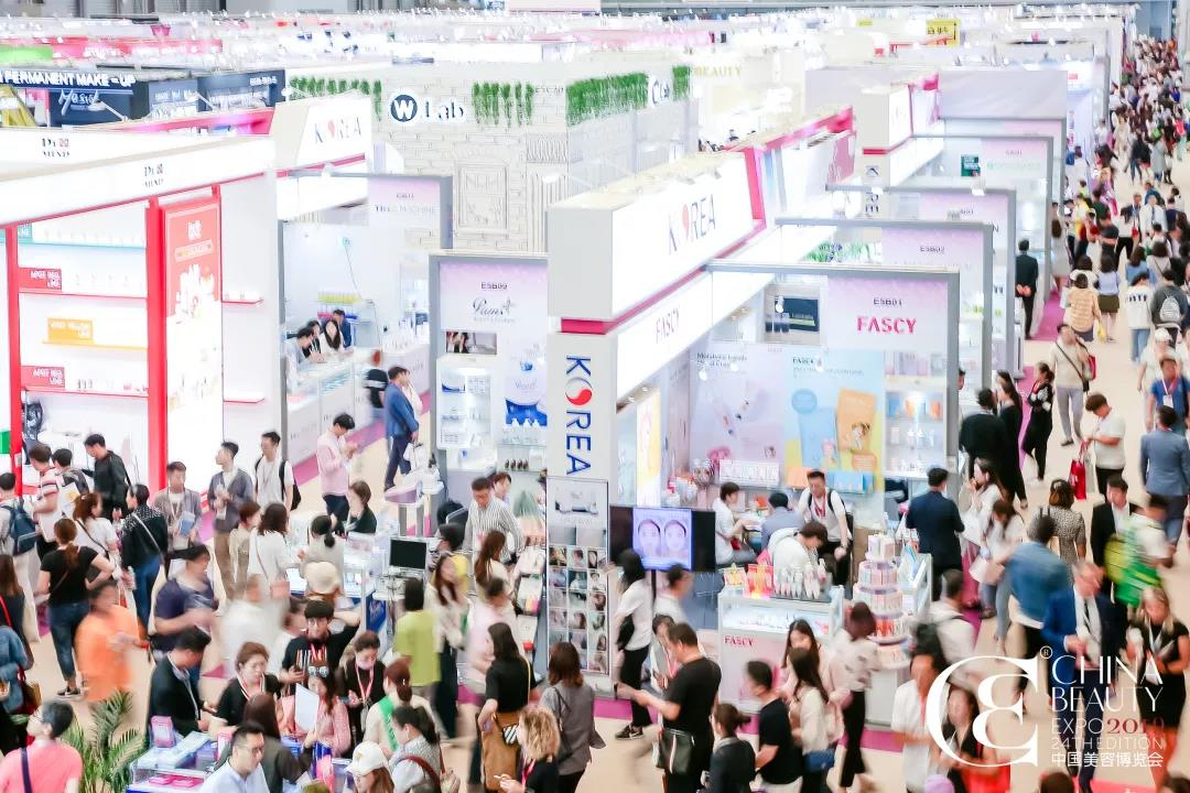 2019년 중국 상하이 미용박람회 한국관 전경. [KOECO 제공]