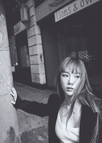 태연이 15일 정규 2집 리패키지 앨범 ‘Purpose(퍼포즈)’를 발매했다. [SM엔터테인먼트 제공]