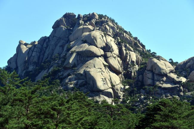 Kumgangsan in North Korea (Yonhap)