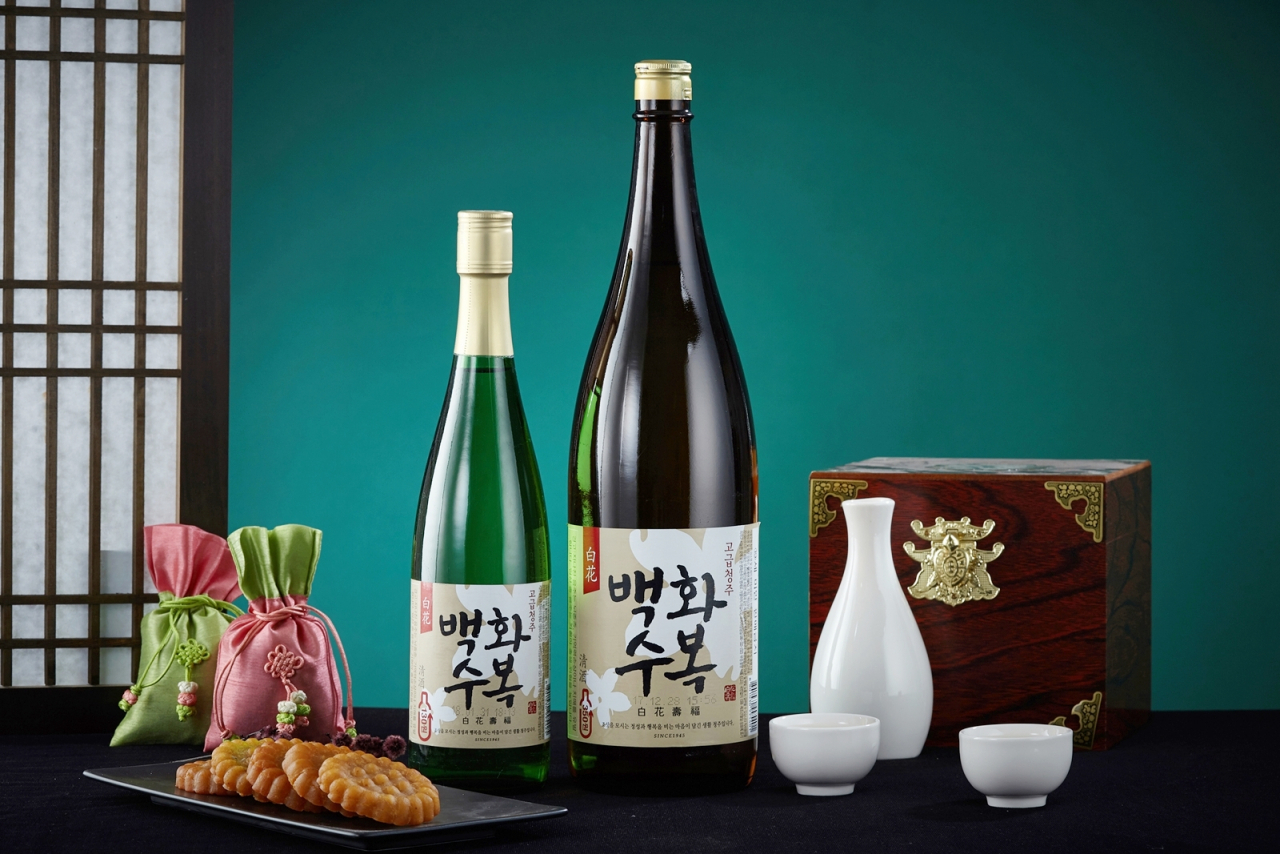 백화수복 제품 이미지 [제공=롯데주류]