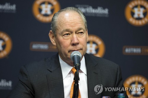 짐 크레인 MLB 휴스턴 애스트로스 구단주 [AP=연합뉴스 자료사진]
