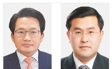 심재철 대검 반부패강력부장(왼쪽)과 양석조 선임연구관