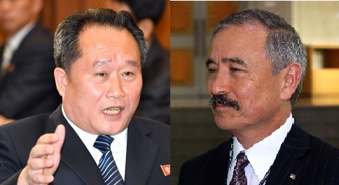 북한의 군부강경파 출신 리선권 외무상의 등장과 해리 해리스 주한미국대사의 직설적 화법이 가뜩이나 어려운 한국 외교안보에 또 다른 난제로 떠올랐다. [연합·헤럴드DB]