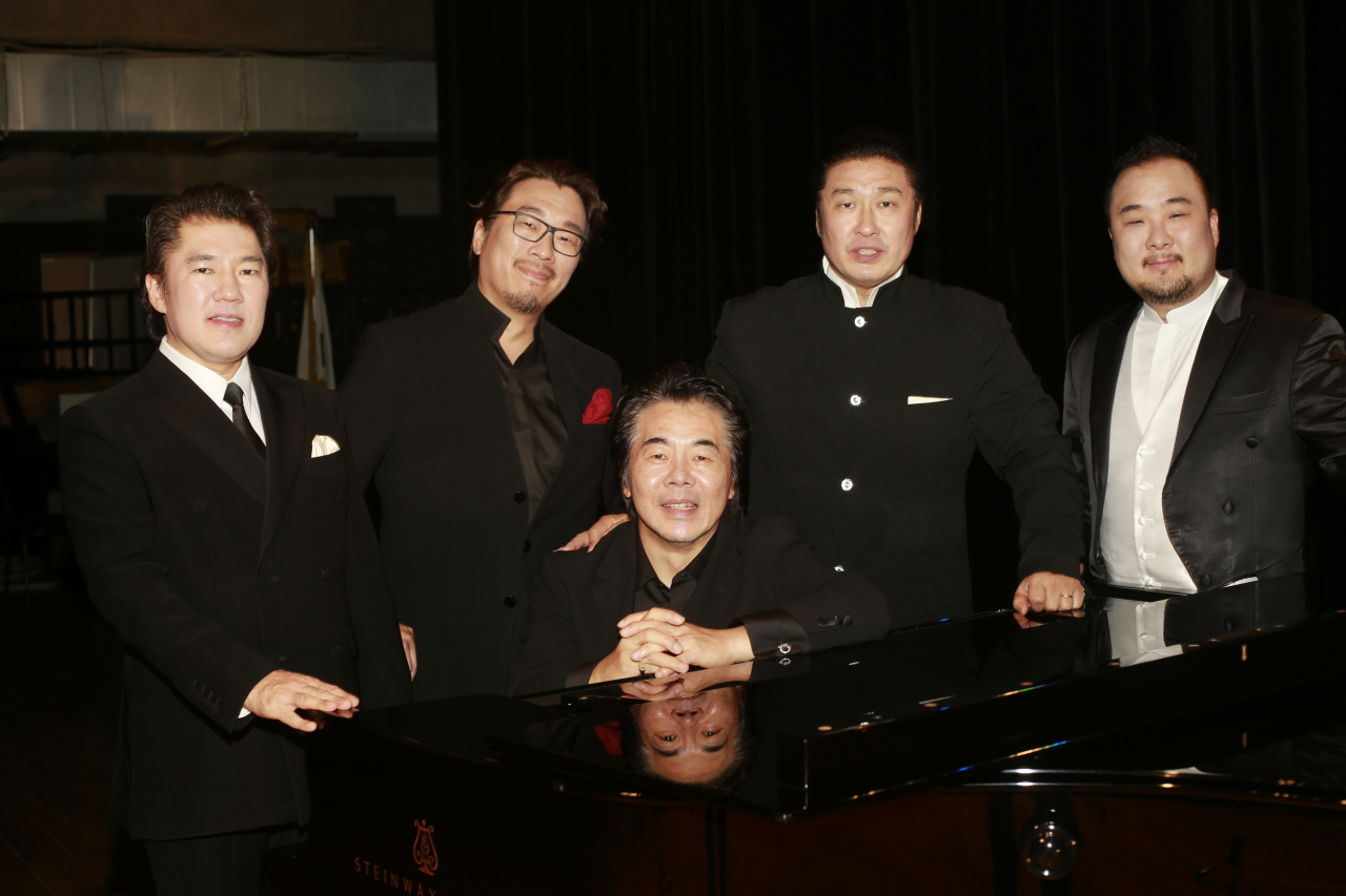 왼쪽부터 강형규, 김동섭, 고성현, 우주호, 한명원