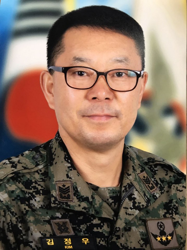 김정우 육군 특수전사령부 주임원사.[사진=육군]