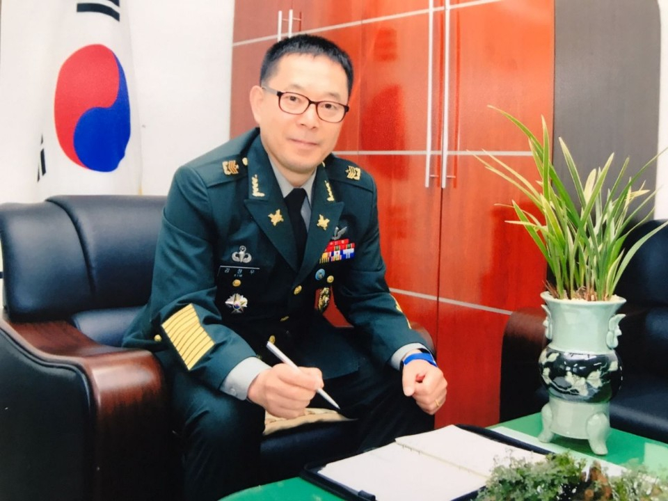 김정우 육군 특수전사령부 주임원사.[사진=육군]