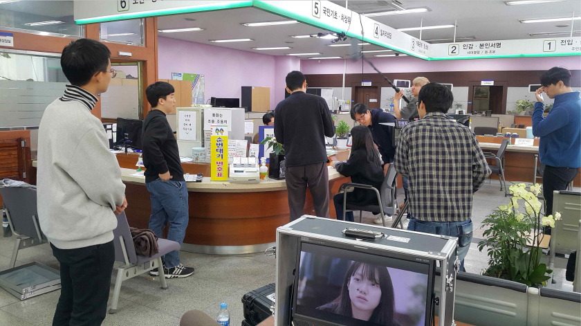 성남문화재단 제작지원작 현장.