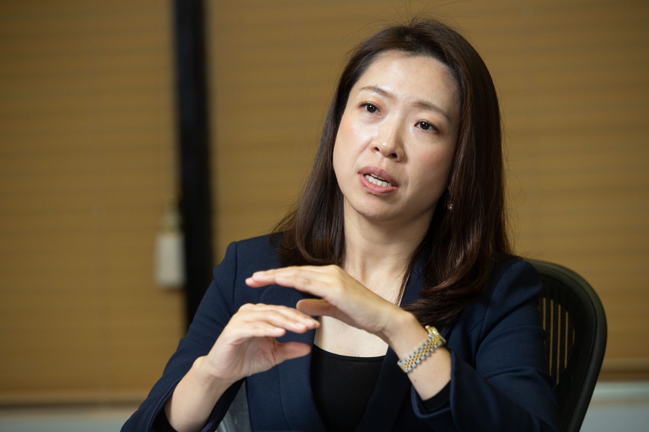 국내 최장수 배당주펀드 ‘베어링고배당펀드’를 운용하는 베어링자산운용 김지영 펀드매니저 [베어링자산운용 제공]
