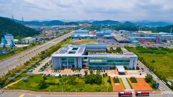 전남테크노파크 전경.