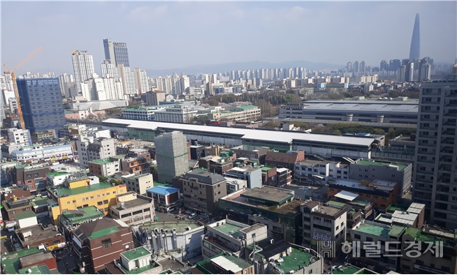 서울 광진구 구의역 일대 전경. [서울시 제공]