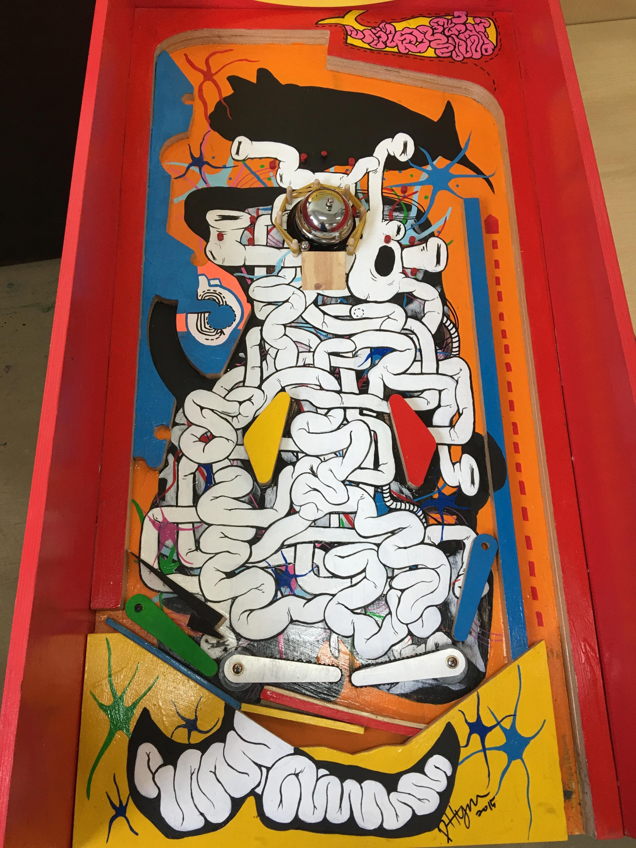 김동현 작가가 기증한 ‘Pinball Game No.2’ 작품. [오산시 제공]
