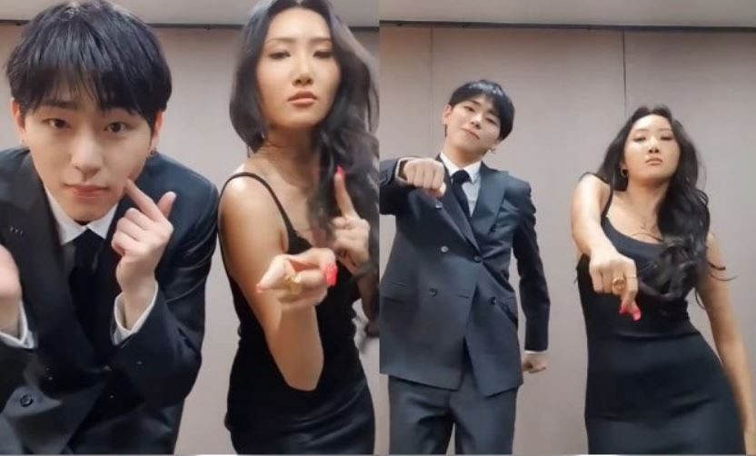 지코와 화사가 함께 한 ‘아무노래’ 챌린지