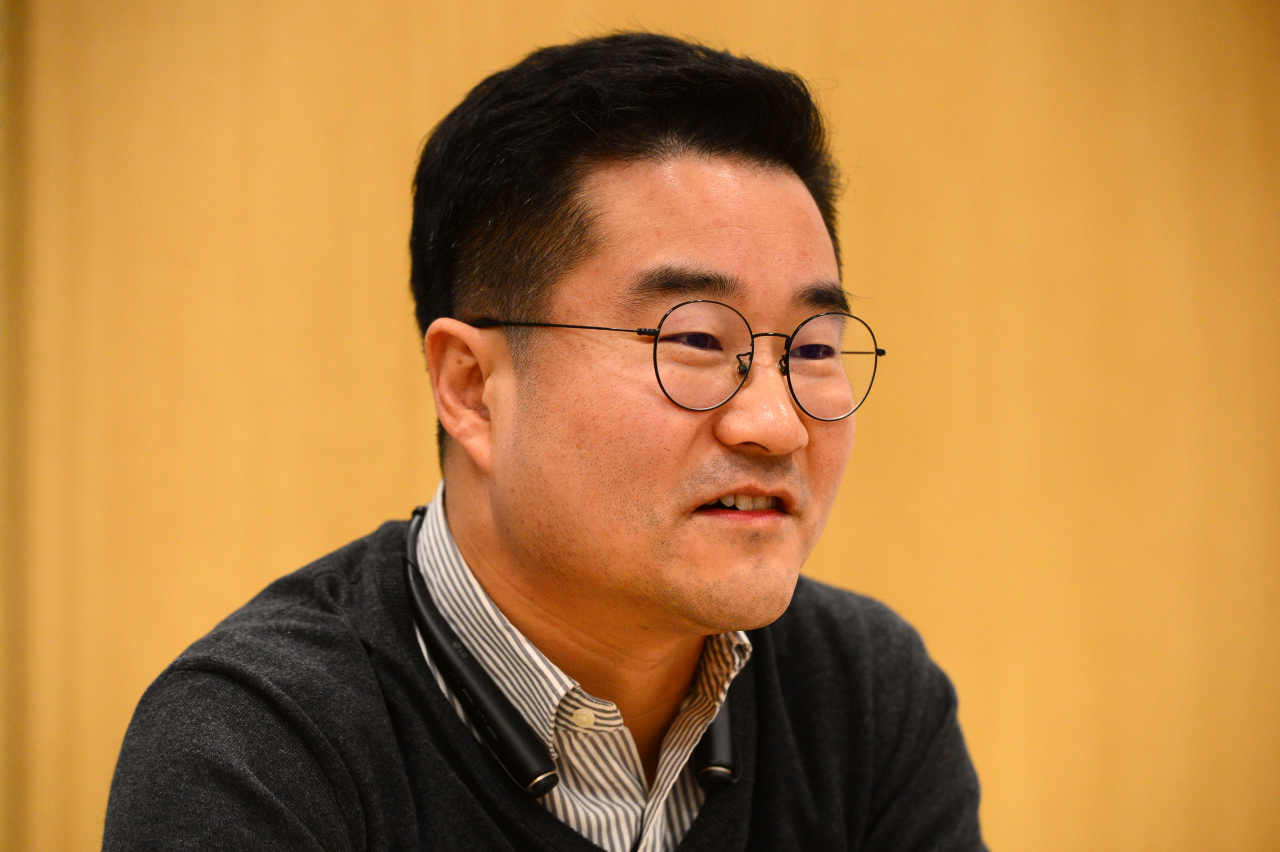 반호영 네오펙트 대표가 재활 솔루션과 스타트업의 미래에 대한 생각을 말하고 있다.
