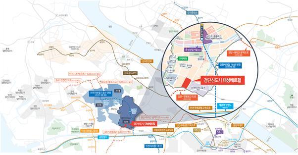 서울이 빠른 초특급 교통호재 품은 '검단신도시 대성베르힐' 2월 오픈 ...