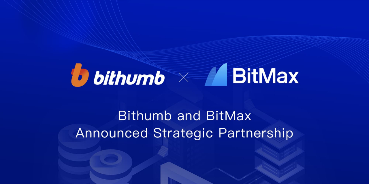 국내 암호화폐 거래소 빗썸이 싱가포르 거래소 비트맥스(BitMax.io)와 전략적 파트너십을 체결했다. [빗썸]
