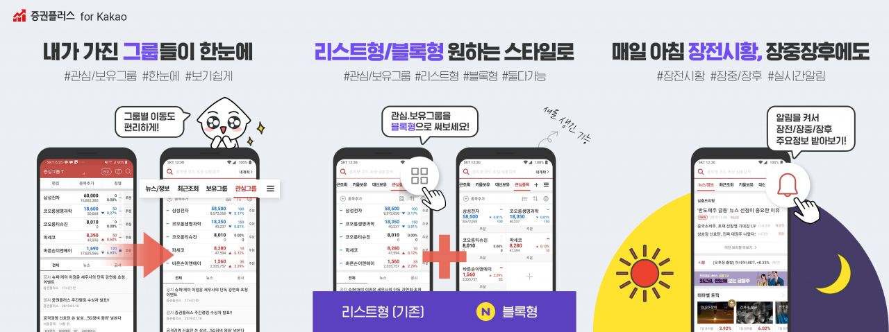 두나무 증권플러스 서비스 전면 개편 [두나무]