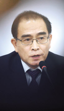 태영호 전 주영 북한공사
