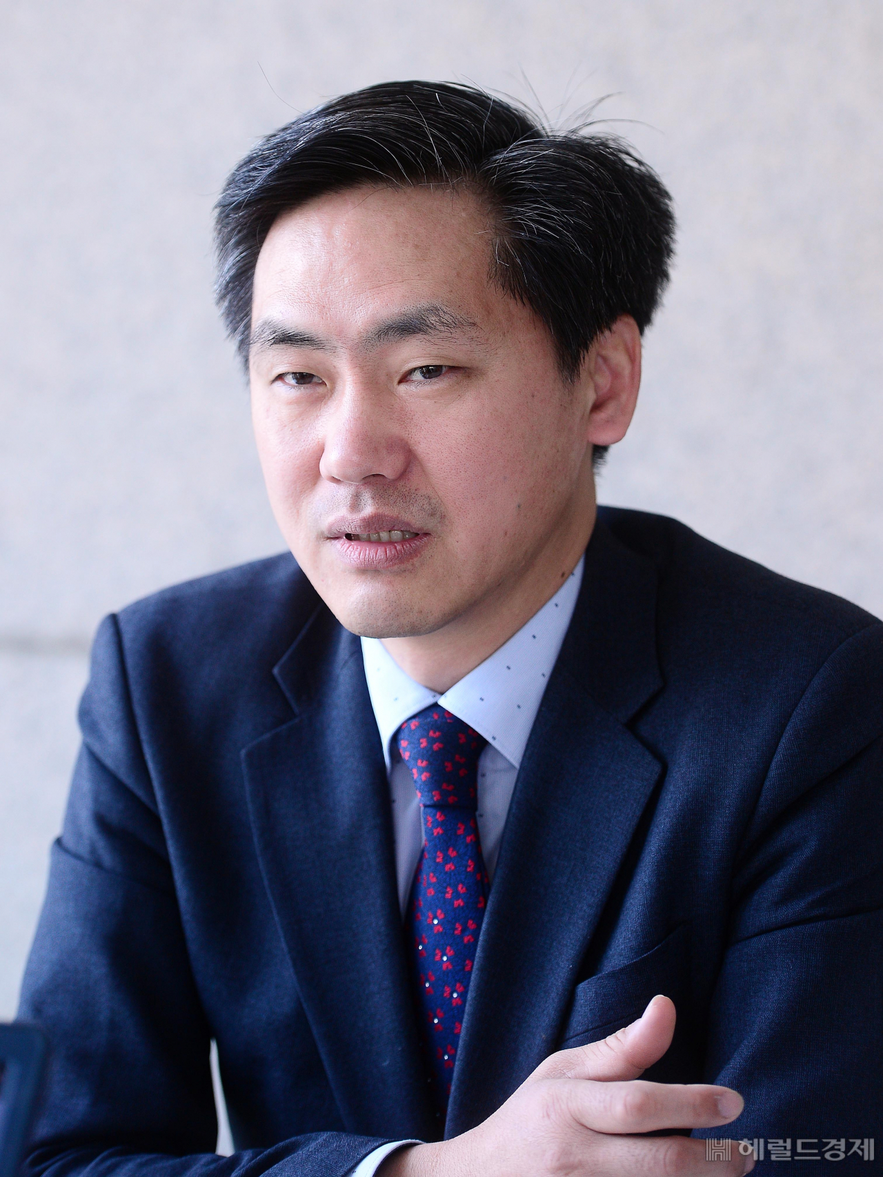 이종철 전 새로운보수당 대변인이 최근 국회에서 헤럴드경제와 만나 인터뷰를 하고 있다. [이상섭 기자/babtong@heraldcorp.com]