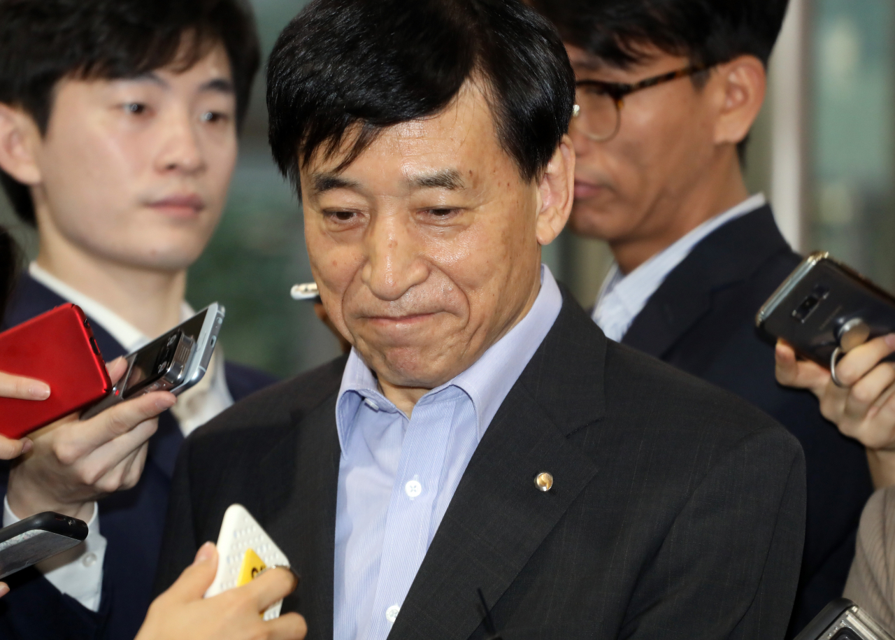 이주열 한국은행 총재. [사진 연합]