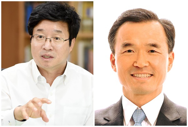 염태영 수원시장(왼쪽)과 이항진 여주시장(오른쪽)