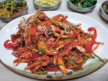 간재미 초무침