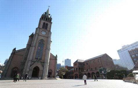 서울 명동성당 [연합뉴스]