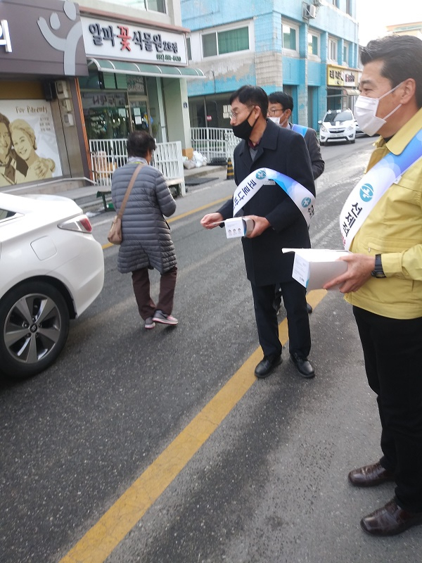 여주시는 코로나19 감염차단에 총력를 다하고있다. [여주시 제공]