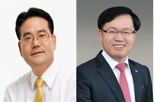 하만덕 부회장, 변재상 사장