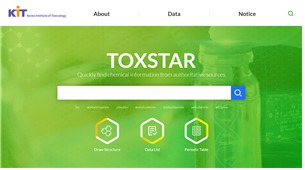 약물성 간손상을 예측할 수 있는 '톡스스타(ToxSTAR)' 메인 페이지.[안전성평가연구소 제공]