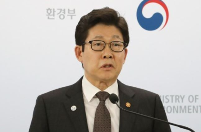 조명래 환경부 장관.