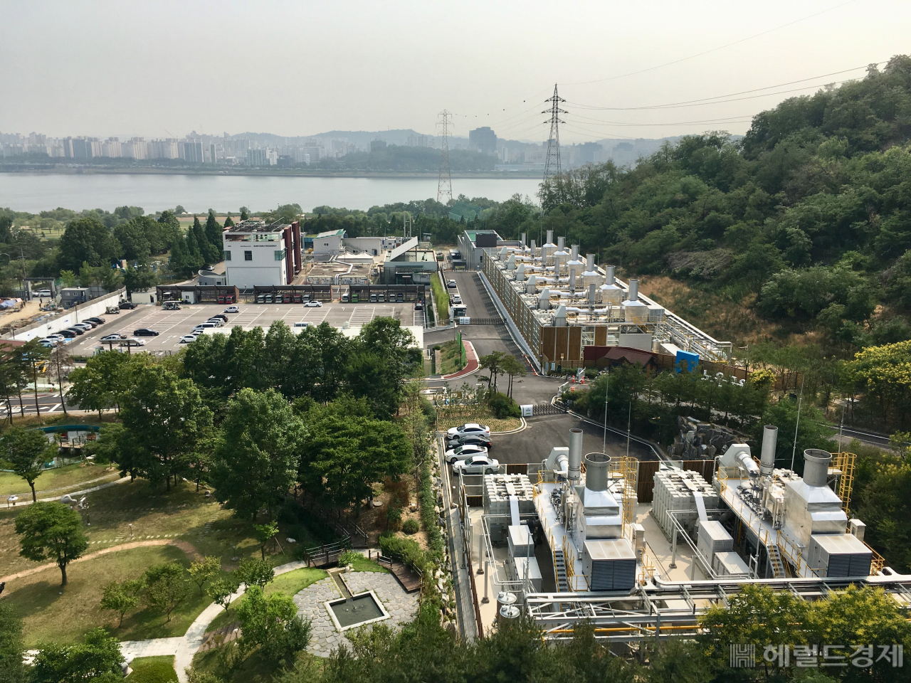 노을연료전지 발전소 전경. [서울시 제공]