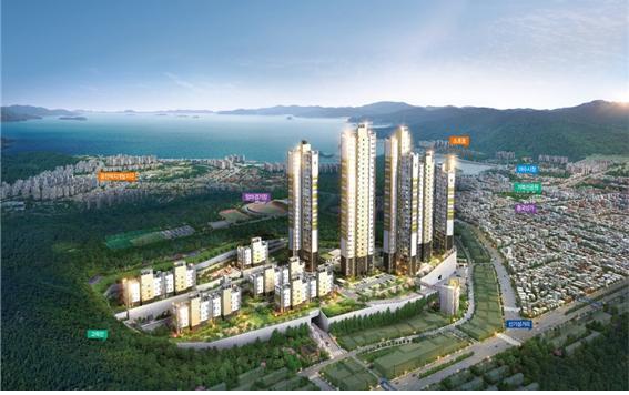 여수의 강남, VVIP를 위한 최고급 명품아파트 '신기동 대광로제비앙 ...