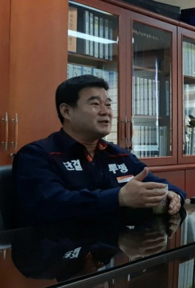 이성훈 SK이노베이션 노동조합 위원장. [SK이노베이션 제공]