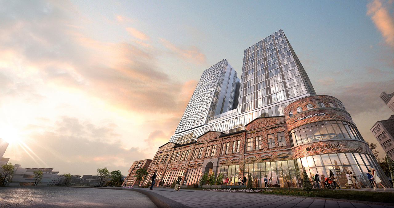 현대 테라타워 영통 투시도 [현대엔지니어링 제공]